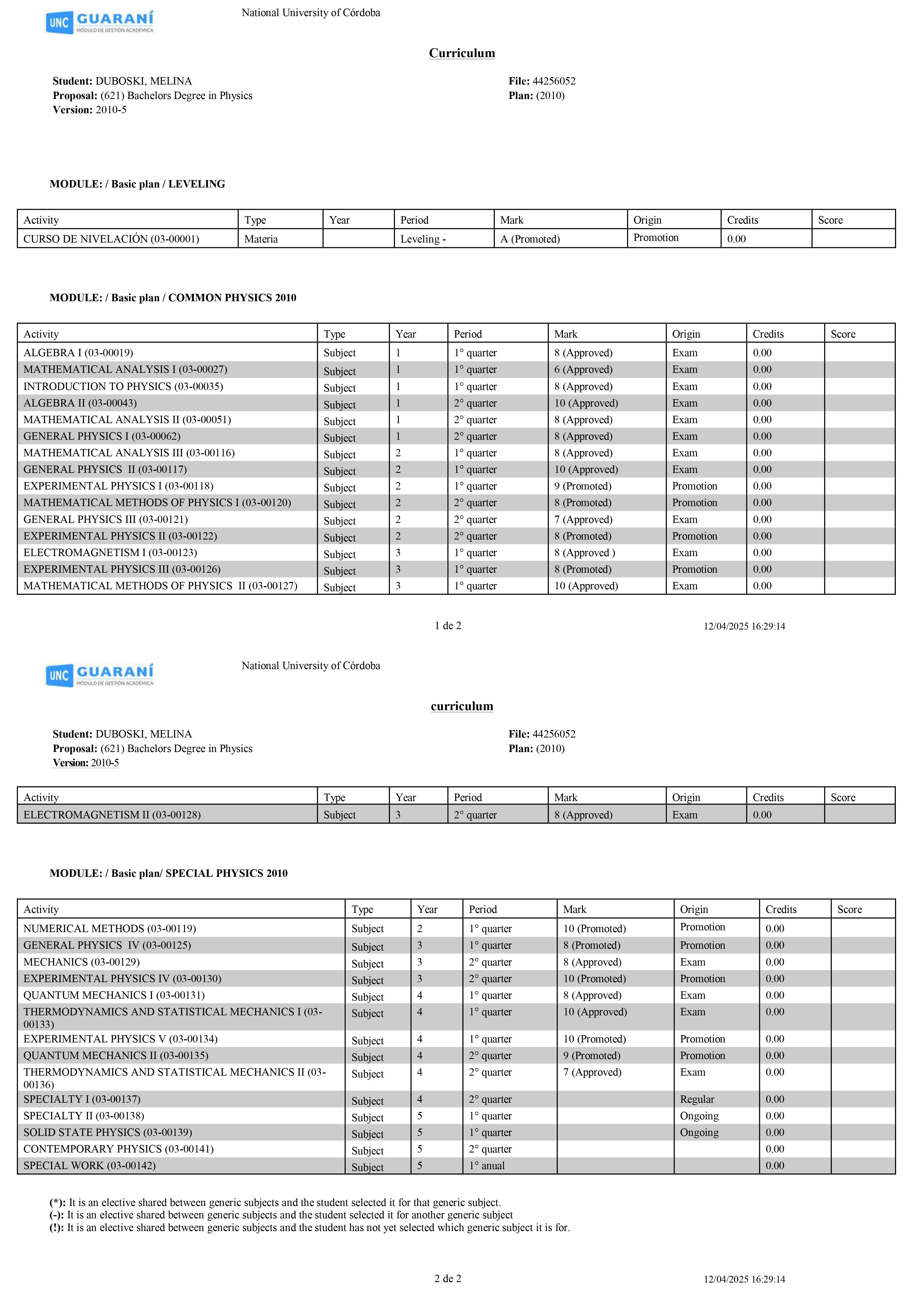 Translation of the Transcript 1