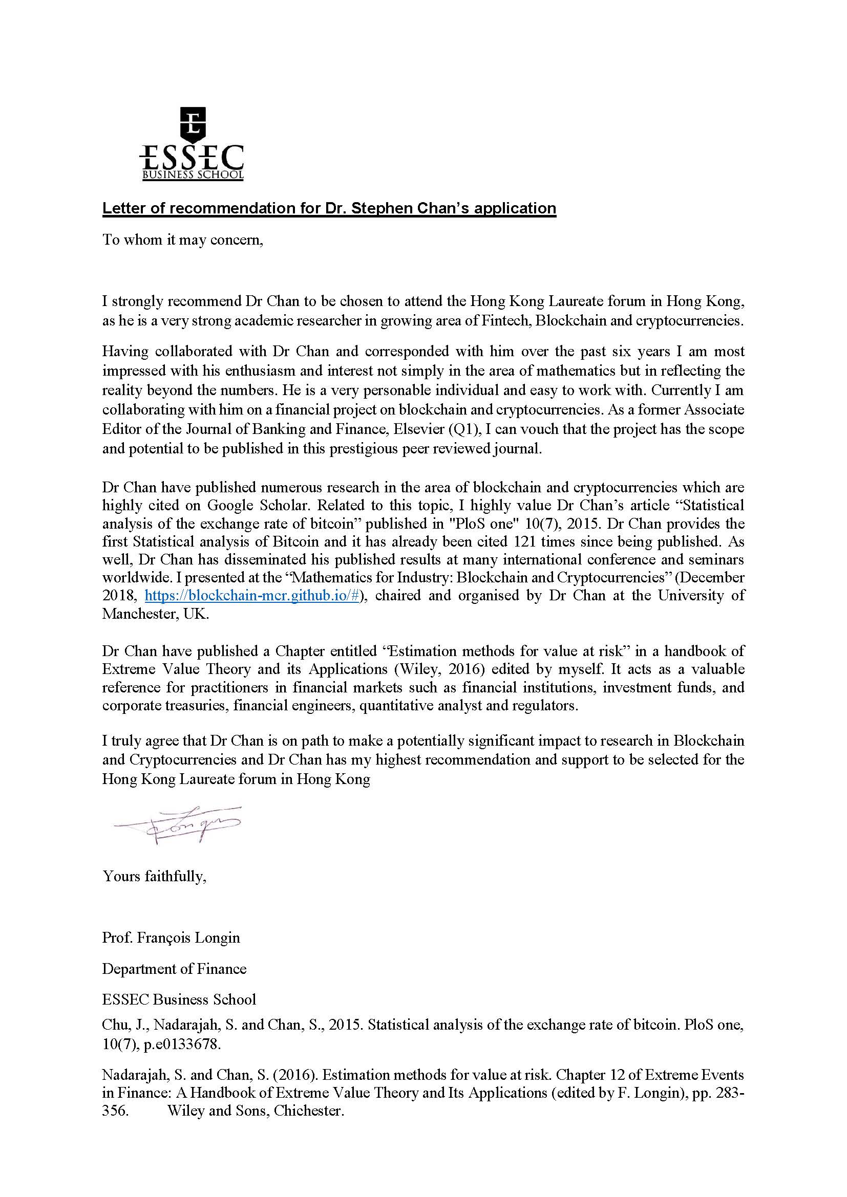 Recommendation Letter 2